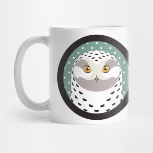 Snowy Owl Logo Mug